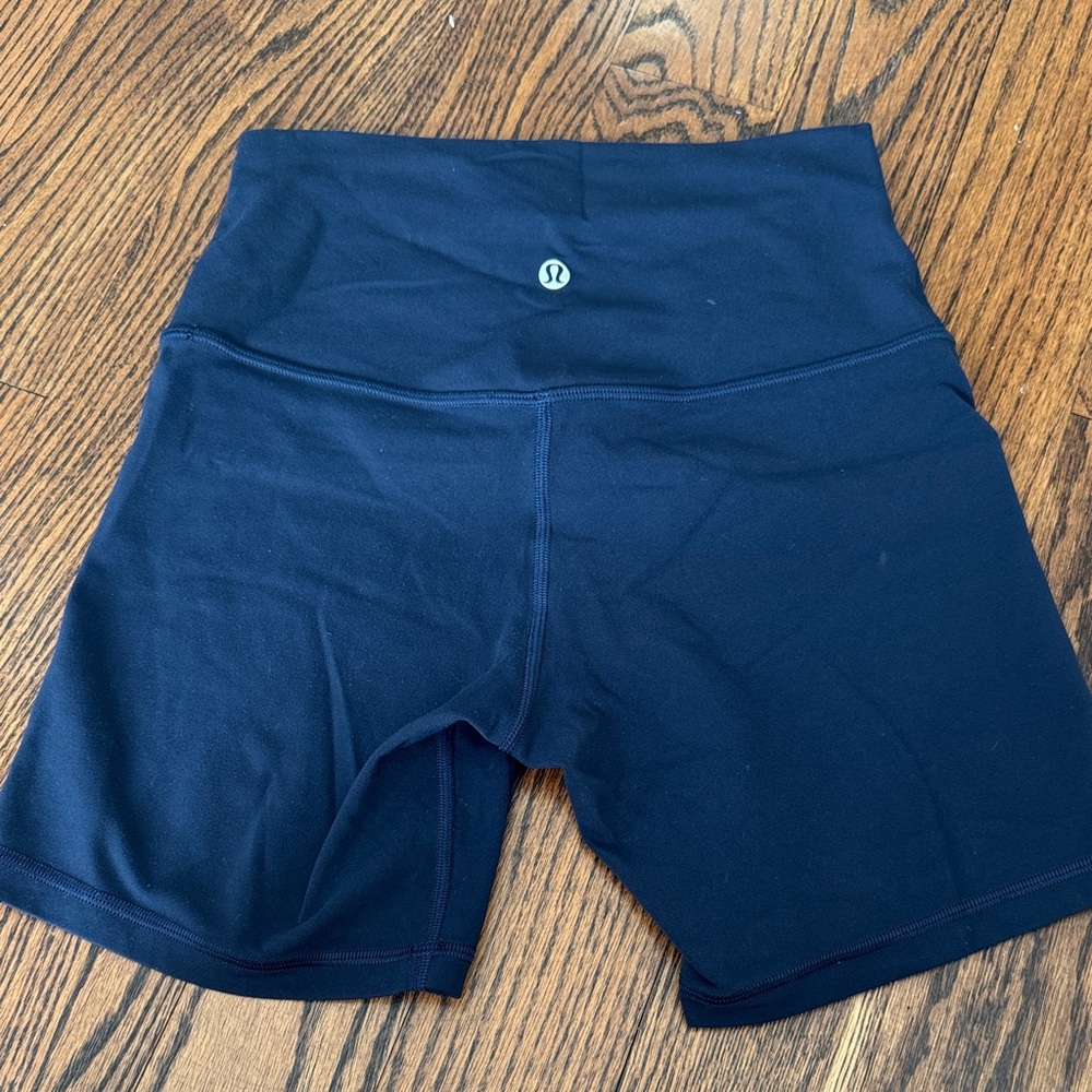 lululemon athletica align High-Rise 6” Athletic Shorts - Navy